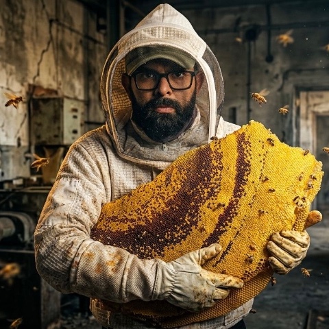 Apis Dorsata Bee Hive Removal
