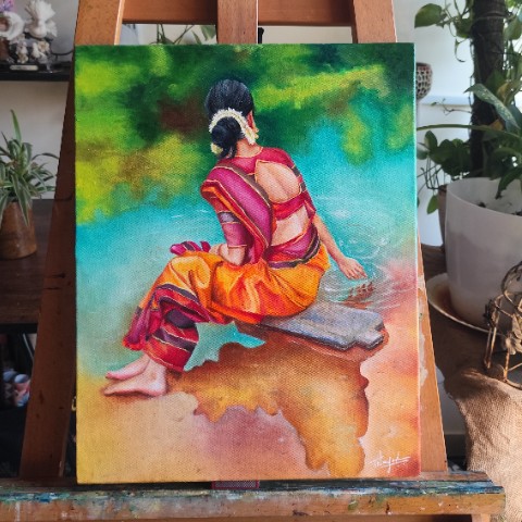 Sarit - Oil on Canvas
