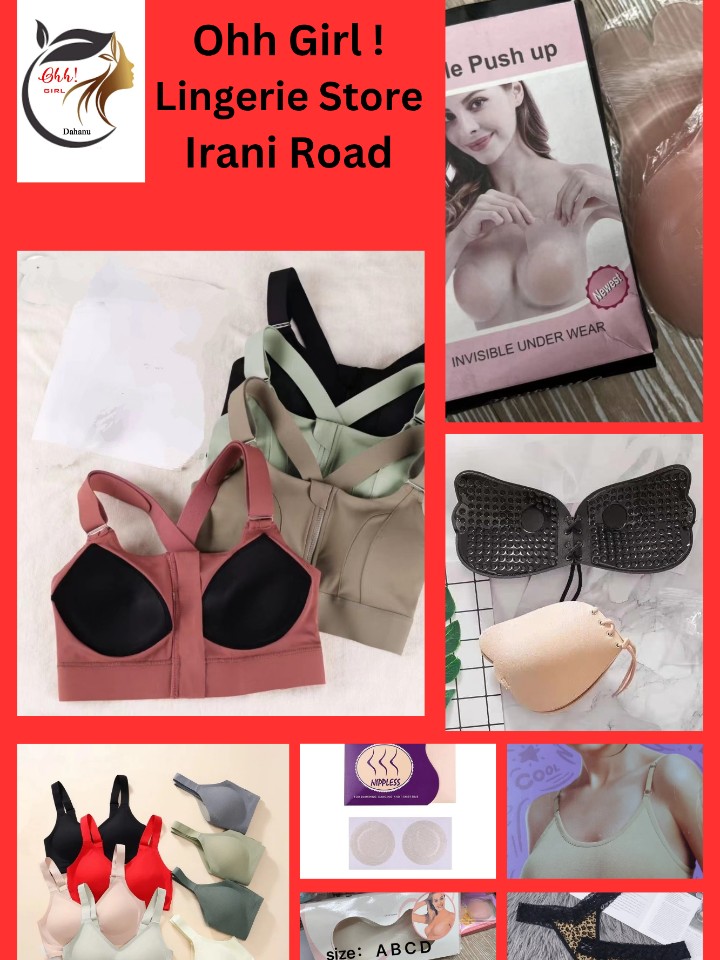 All types of Ladies inner wear.