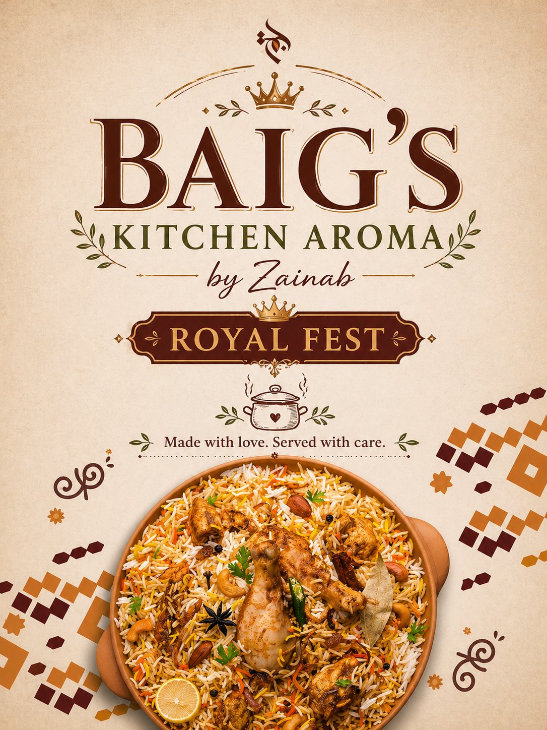 Baig's kitchen aroma by Zainab